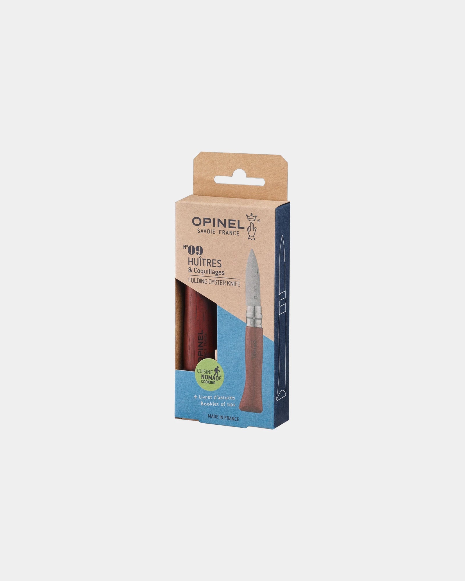 Couteau à huîtres Opinel N°09 personnalisable - 1